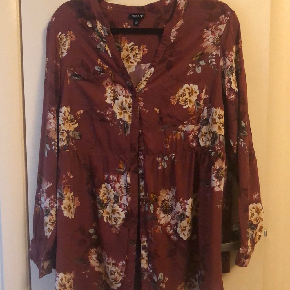 Button Down Blouse
